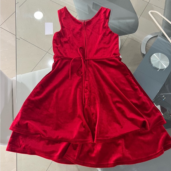 Speechless Red Velvet Sleeveless NWT Layered Dress size 12 - Picture 4 of 9